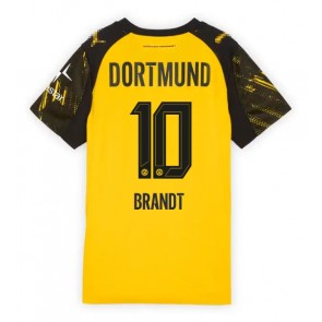 Borussia Dortmund Julian Brandt #10 Replica Home Stadium Shirt for Women 2025-26 Short Sleeve